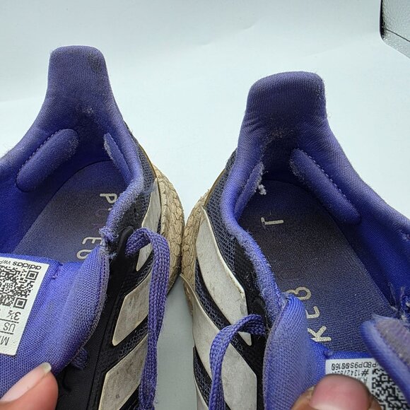 Adidas Grade School Pureboost Light Kids Size 3.5 Purple Athletic shoes Casual - Picture 9 of 14